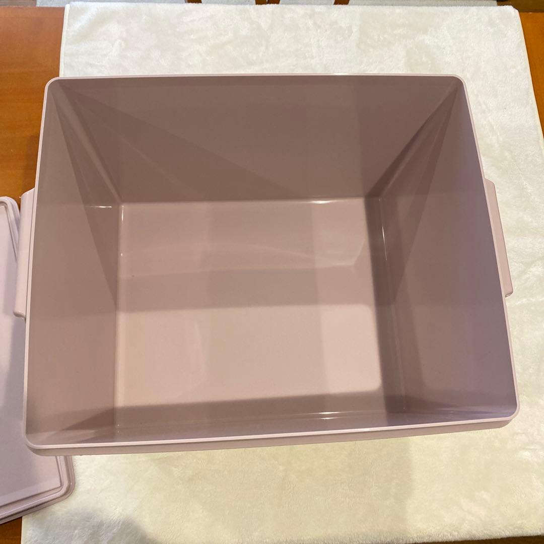 タッパーウェア ウルトラディープスーパーケース 収納ボックス 蓋付き