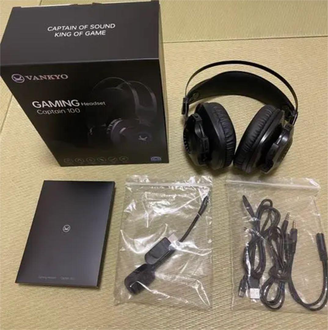 VANKYO ゲーミングヘッドセット キャプテン100