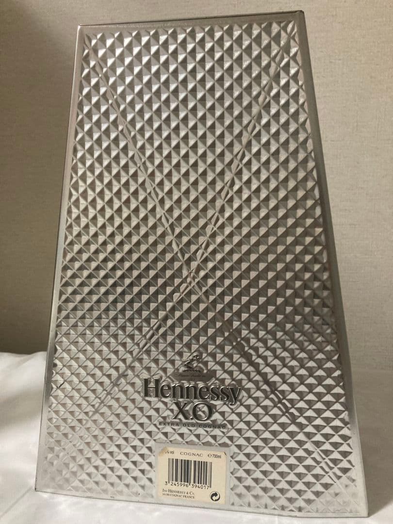 Mr.Neo 空瓶Hennessy XO　ゴールド、シルバーセット