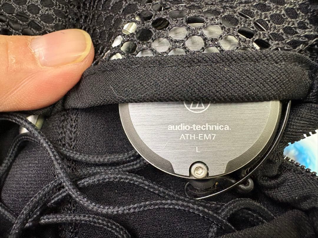 audio-technica ATH-EM7 イヤフォン ケース付き