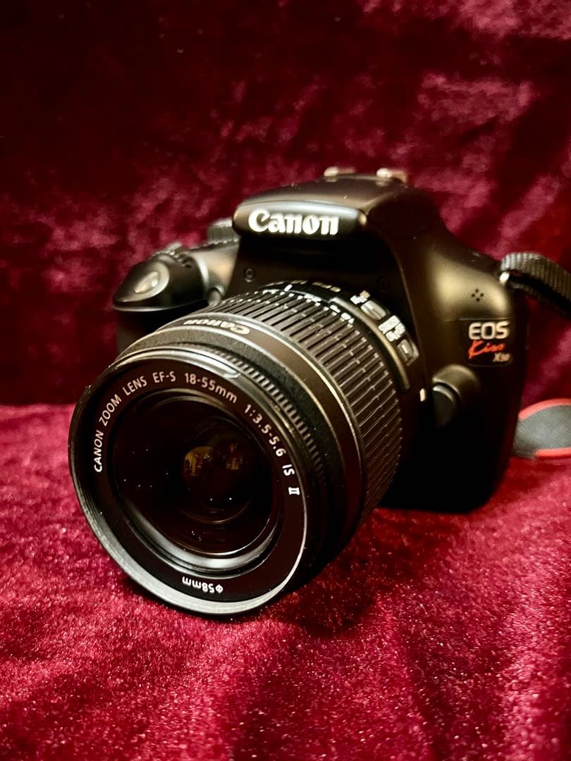 Canon kiss X50 デジタルカメラ 一眼レフカメラ セット 美品