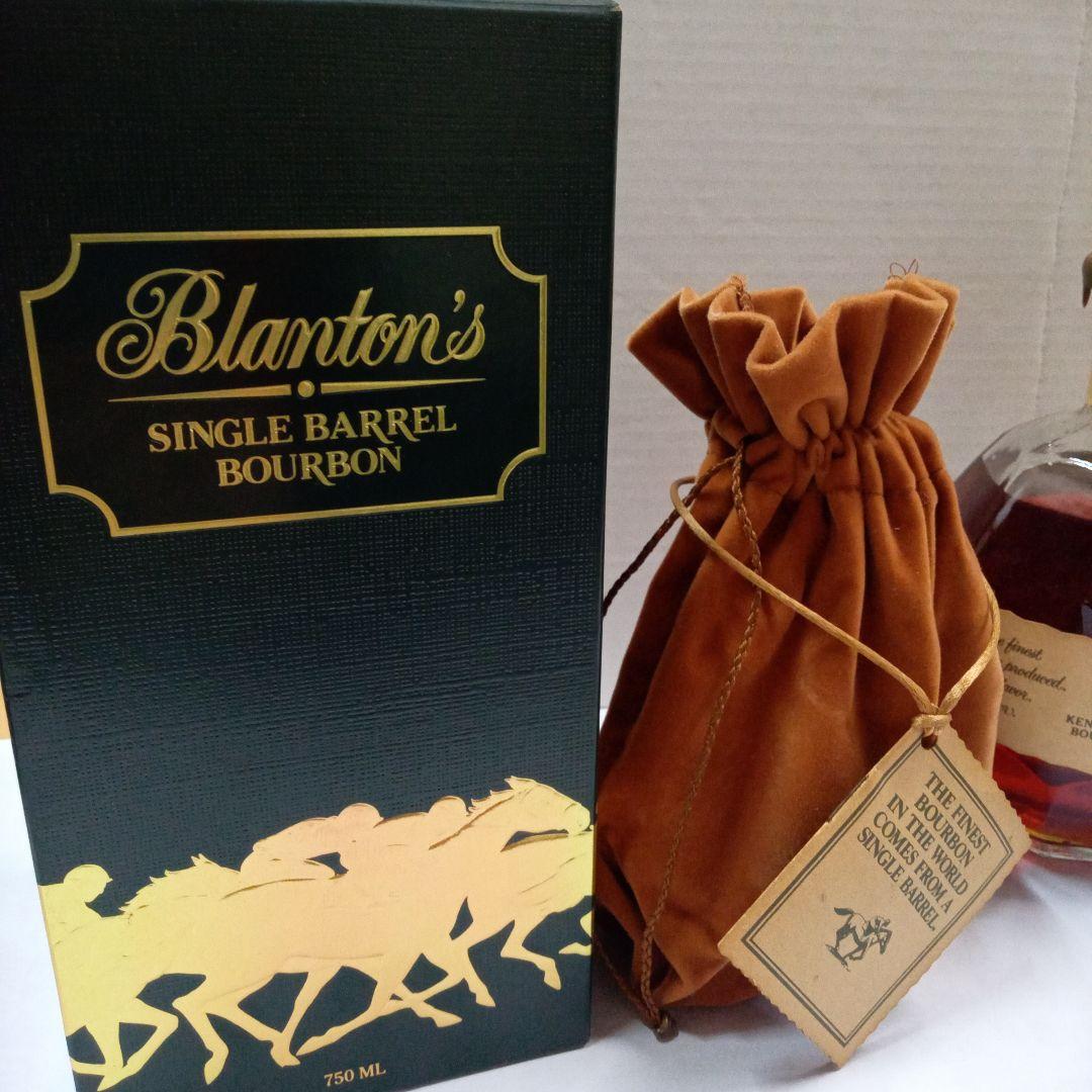 《未開栓》バーボンウイスキー ブラントン BIanton SingIe 1992