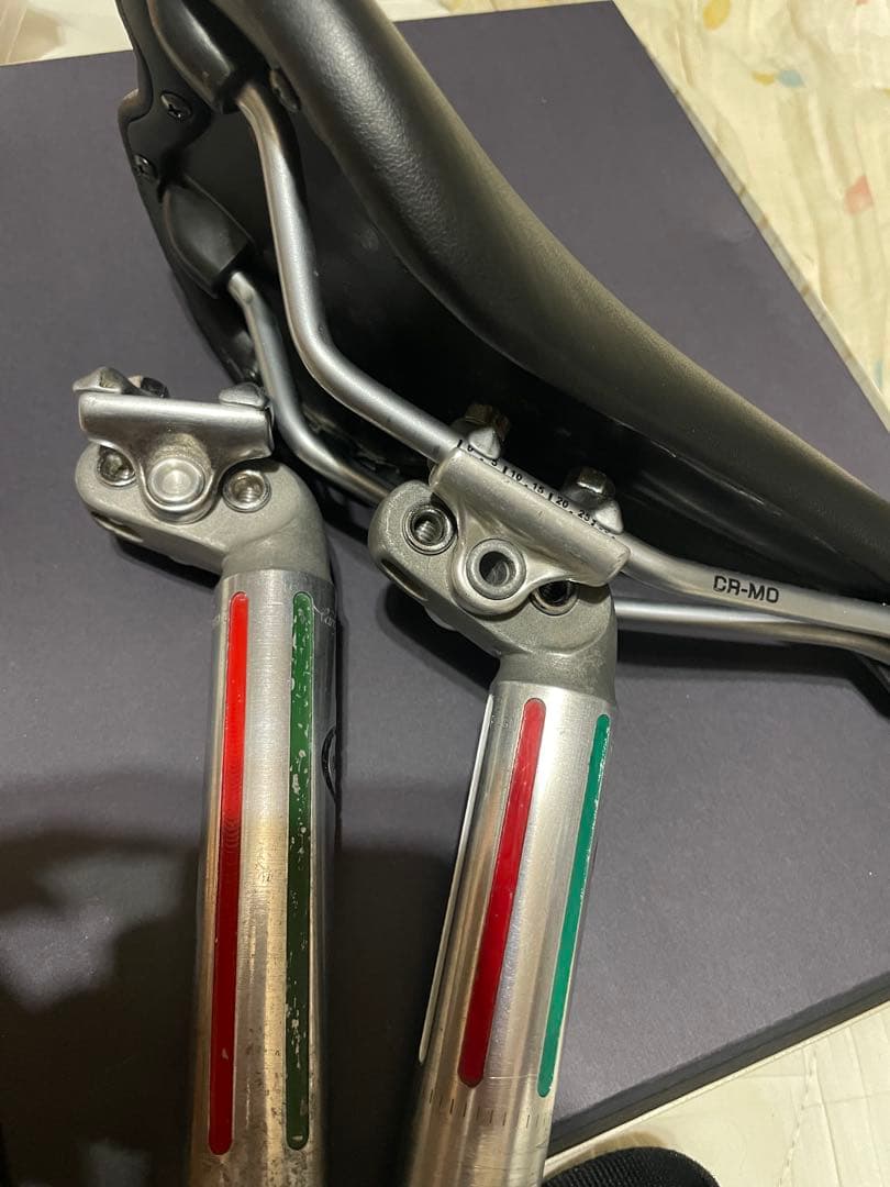 カンパニョーロスーパーレコード27.2ミリコルナゴ刻印シートポスト　シートピラー