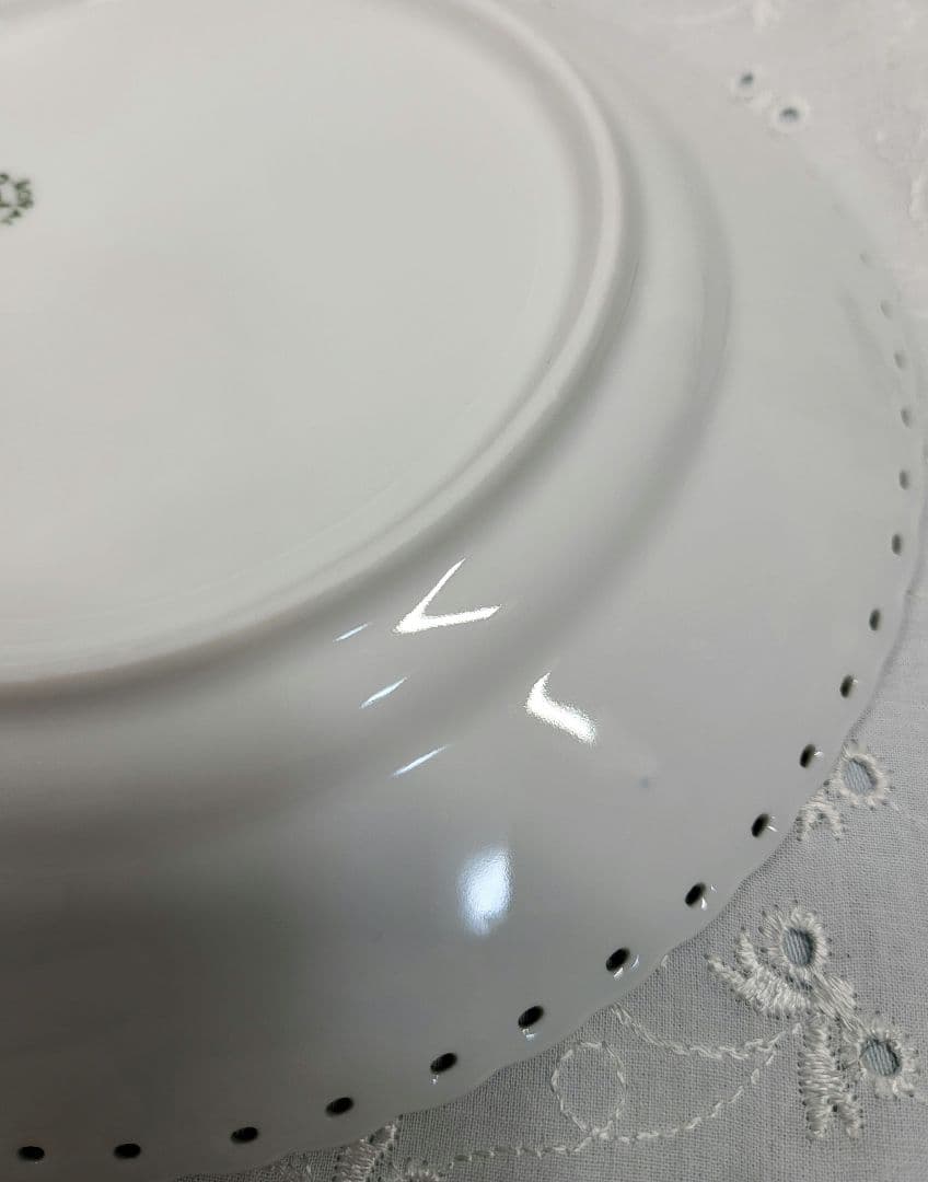 未使用✨ロイヤルコペンハーゲン ブルーフルテッド フルレース 皿 プレート①