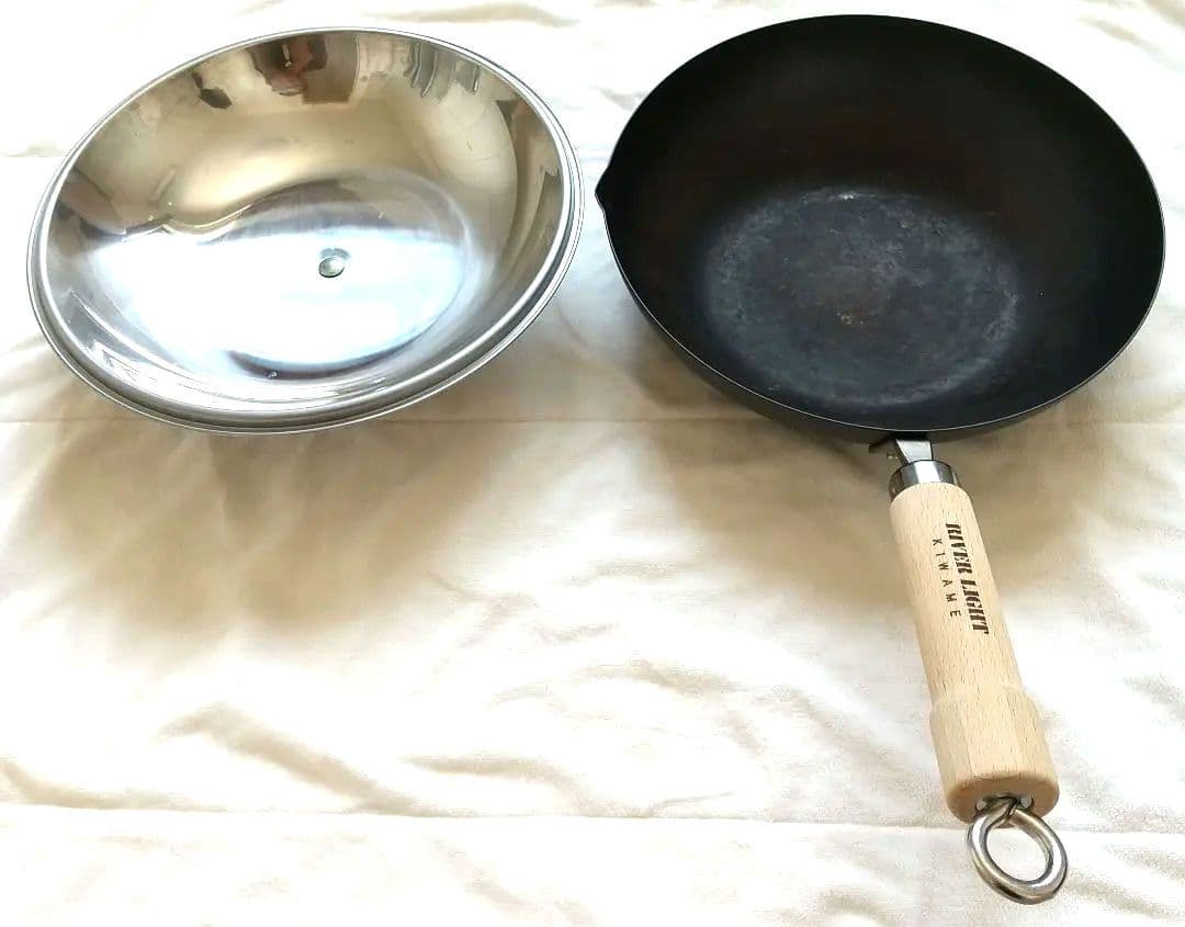 リバーライト　極JAPAN炒め鍋蓋付セット28cm