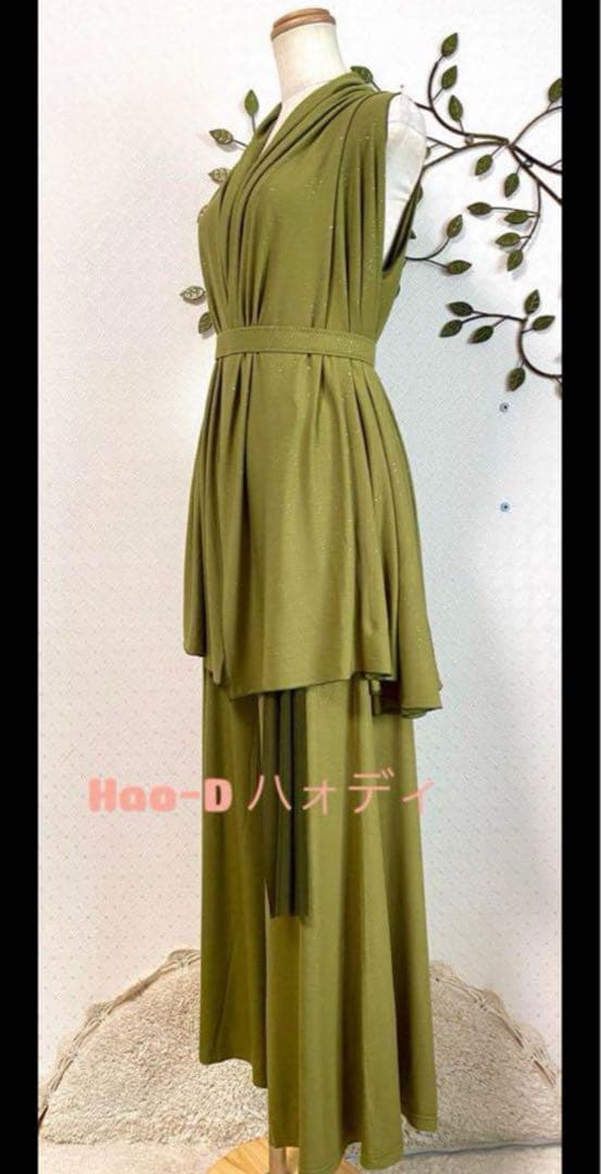 社交ダンス★キラキラ★2点★セットアップ★オリジナル★M