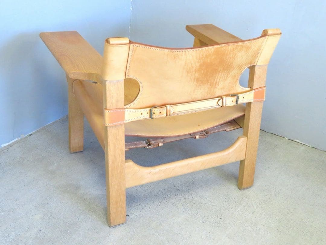 フレデリシア　モーエンセン　スパニッシュチェア　オーク材　本物　北欧　デンマーク