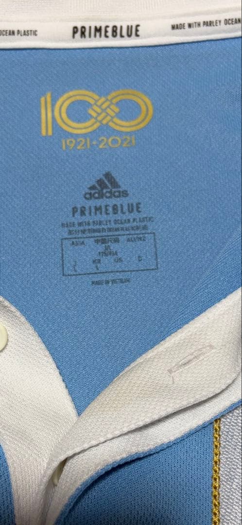 日本代表　ユニフォーム　100周年記念　2021年