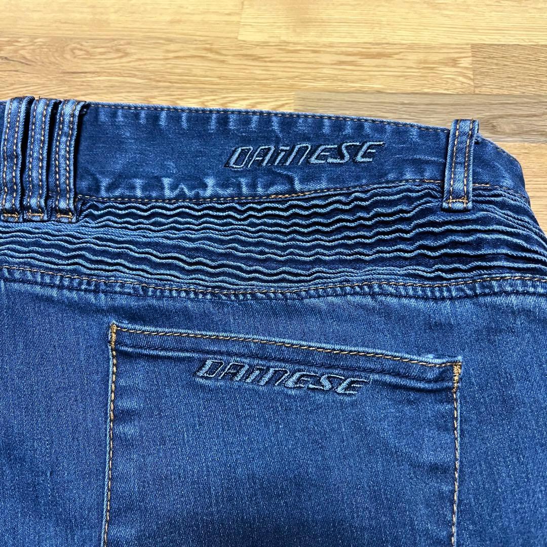 dainese バイク用 デニム ダイネーゼ ビッグサイズ 膝パッド無し 廃盤品