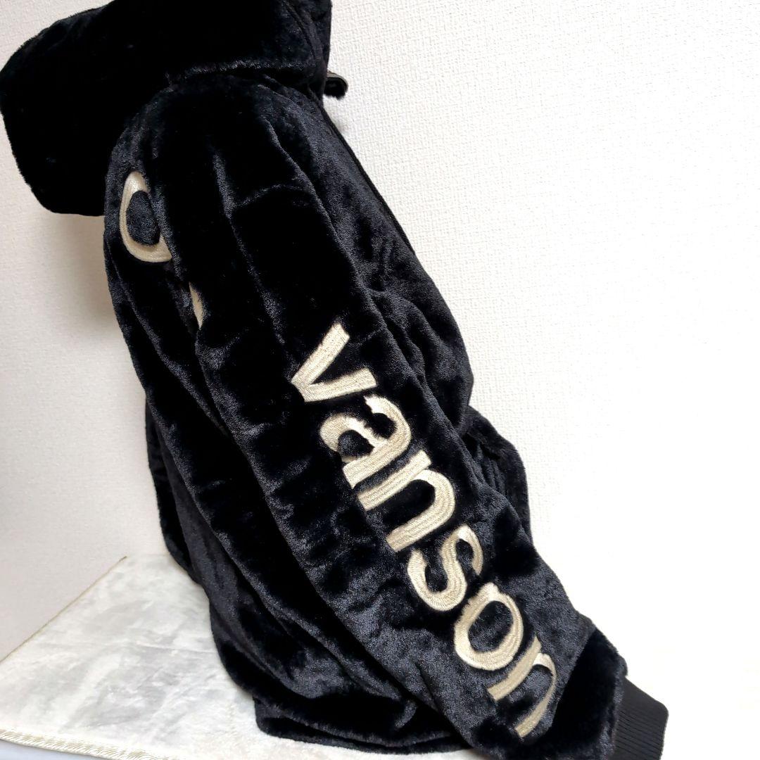 ep13 vanson リバーシブル ベロア アーチロゴ 迷彩柄 メンズLL相当