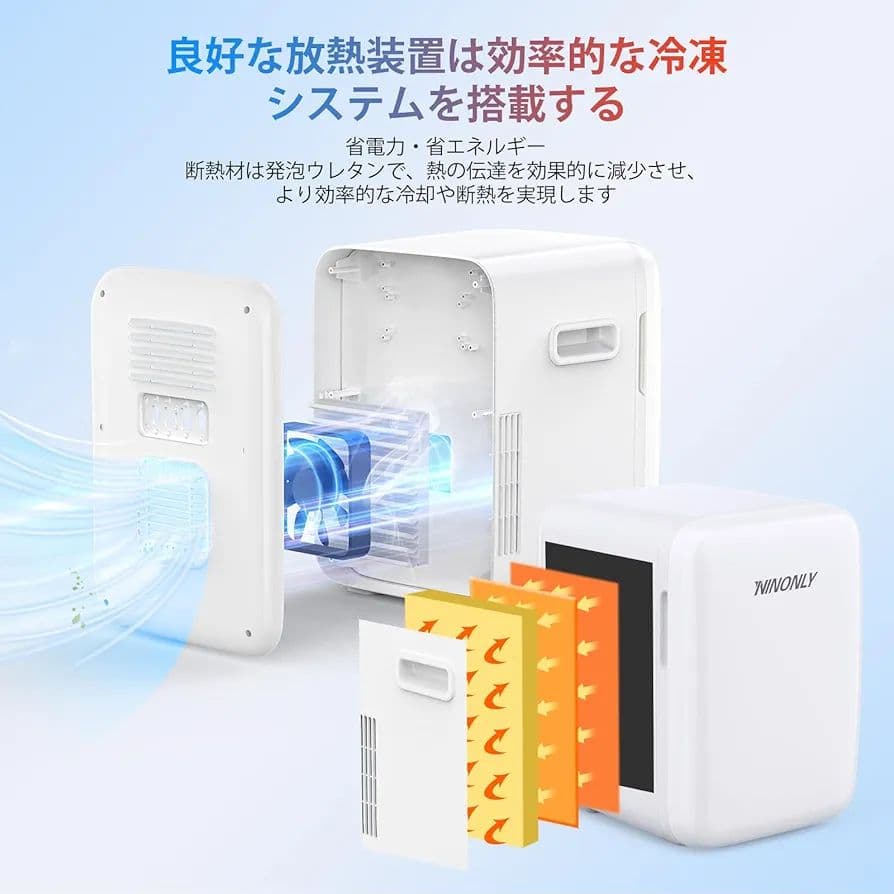 小型冷蔵庫 10L ミニ冷蔵庫 0-65℃ 保冷保温庫 車載 冷温庫