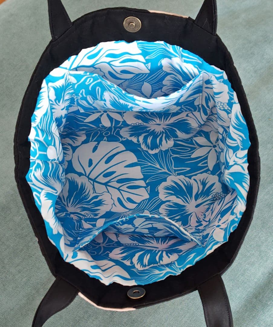 hinalin！ハンドメイド　ハワイアンキルトバッグ