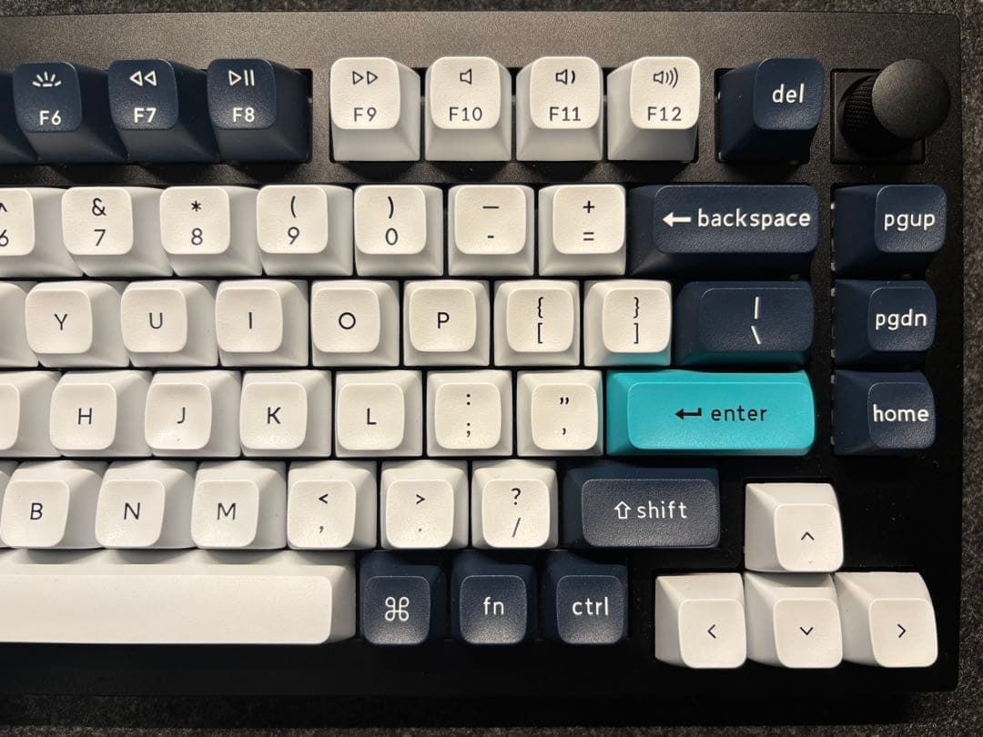 Keychron Q1 Max QMK/VIA（US ANSI 配列）茶軸