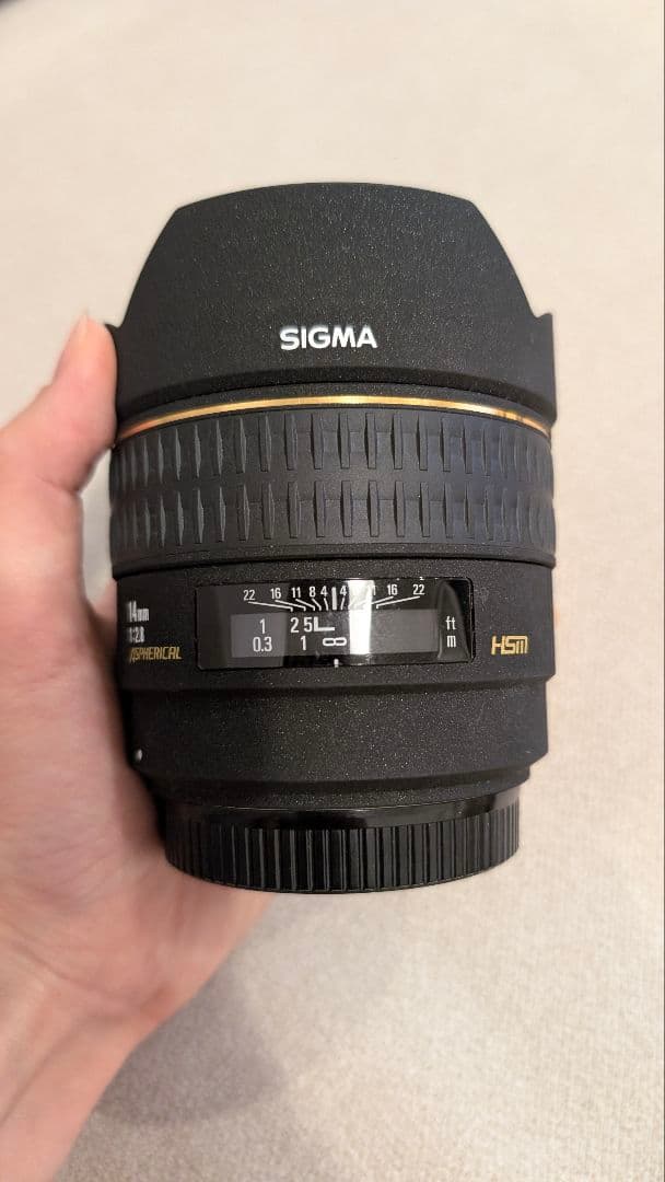 希少★シグマ SIGMA AF 14mm F2.8 EX HSM キャノン