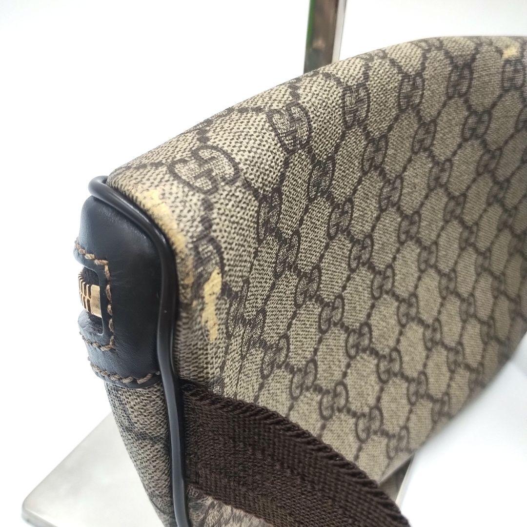 GUCCI グッチ　GGスプリーム　ウエストバッグ　233269・520981