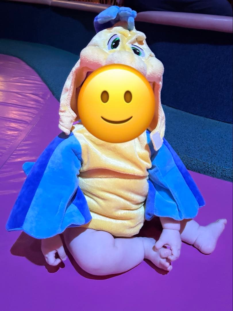 フランダー　アリエル　コスチューム　コスプレ　ロンパース　肩のせキーホルダー付き