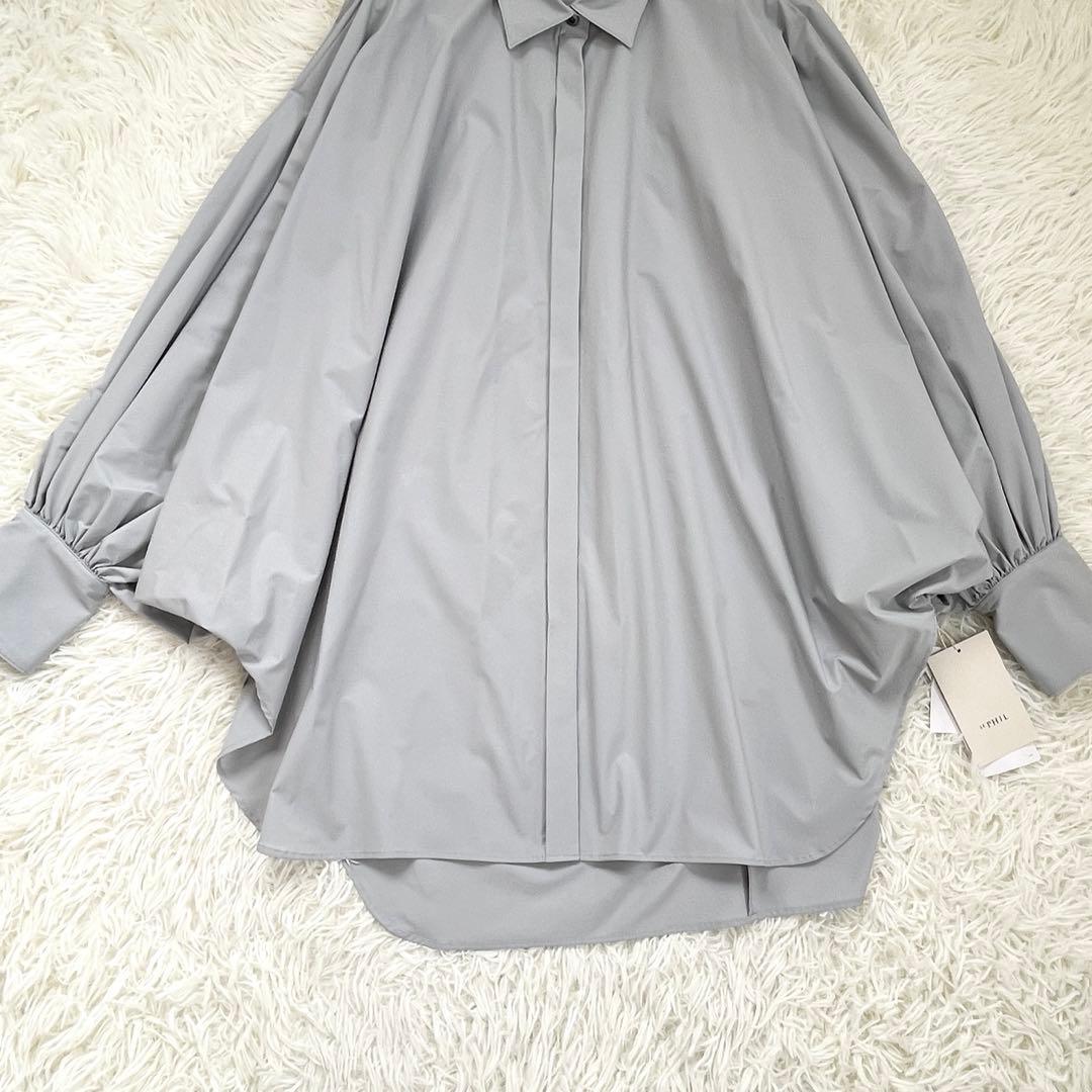 【タグ付】 ルフィル シャツ ブラウス SOLOTEXブロードブラウス　Fサイズ