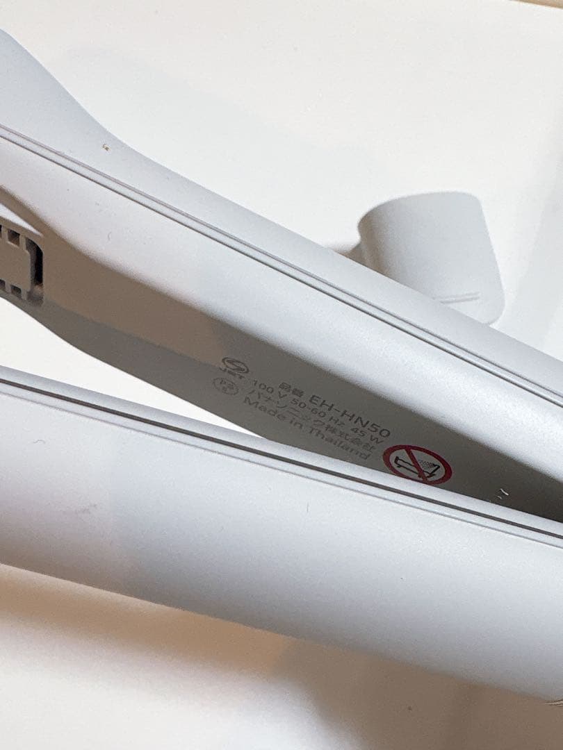 【ほぼ新品】パナソニックストレートアイロン ナノケアグレー EH-HN50