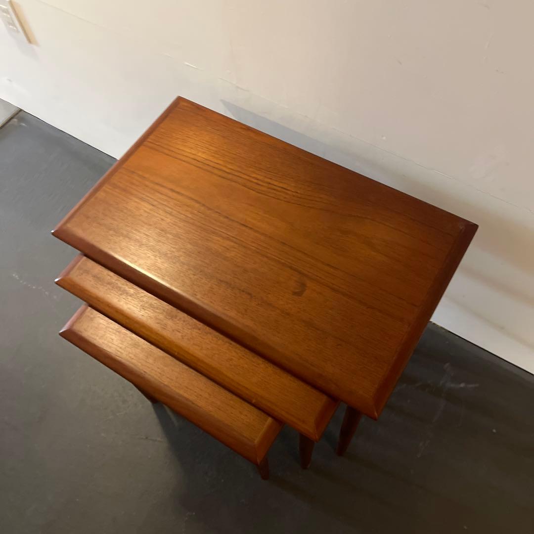 デンマーク製　ヴィンテージ　ネストテーブル