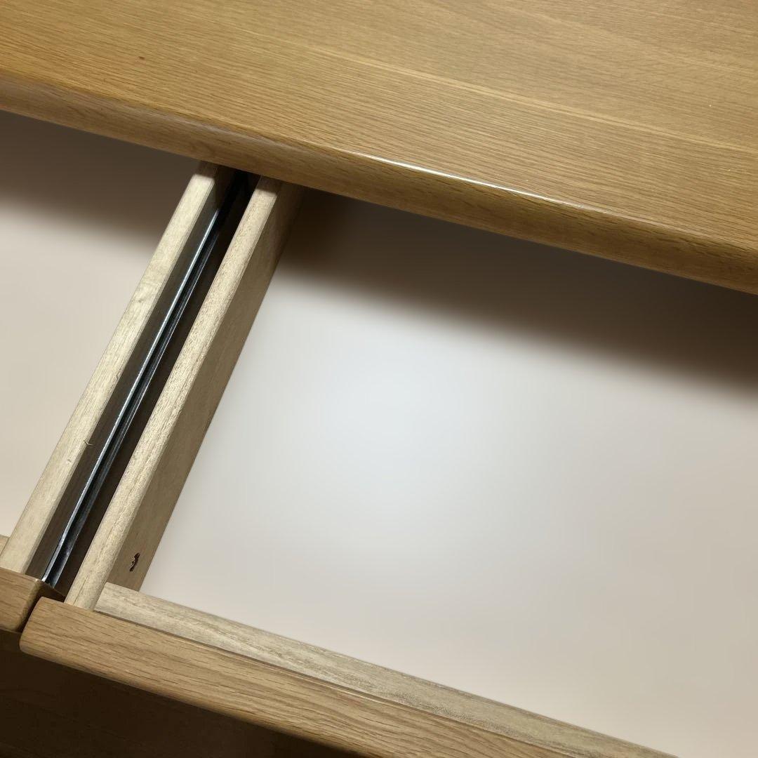 出品者送料負担　イトーキ学習机 天然木　ウッド　木製