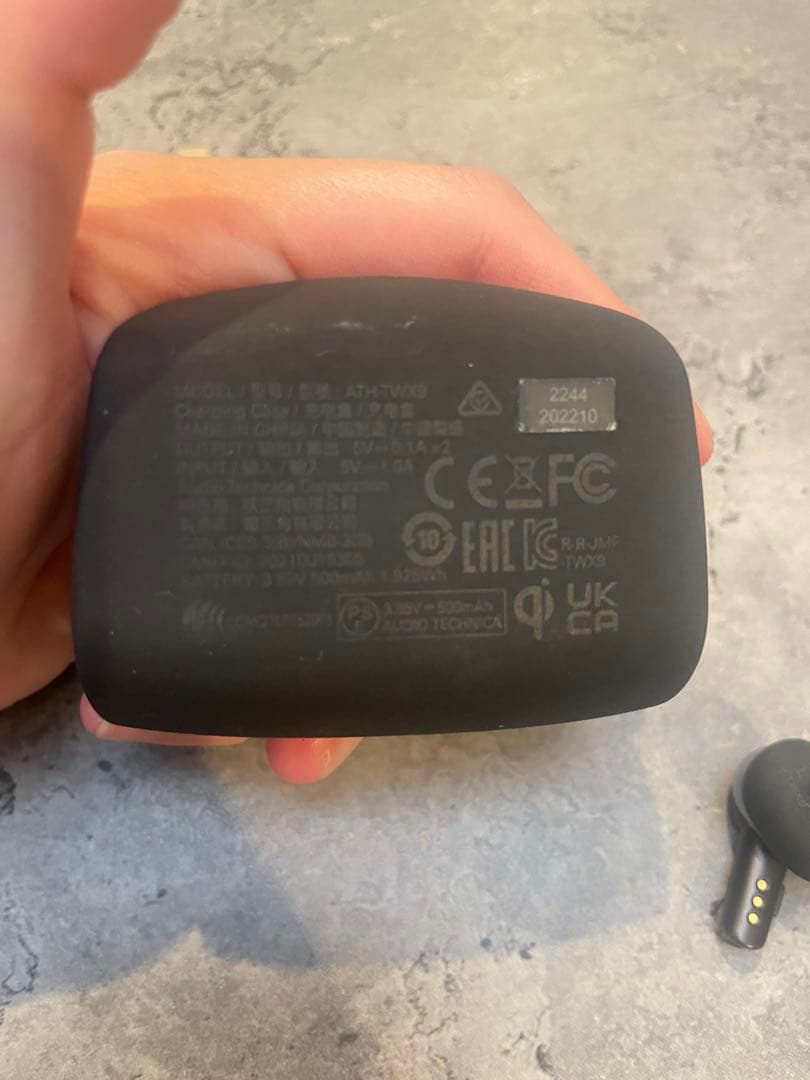 audio-technica ワイヤレスイヤフォン　ATH-TWX9