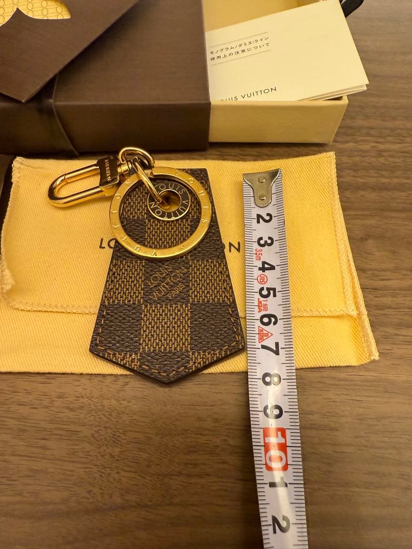 正規店購入品　LOUIS VUITTON ダミエ・キャンバス キーホルダー