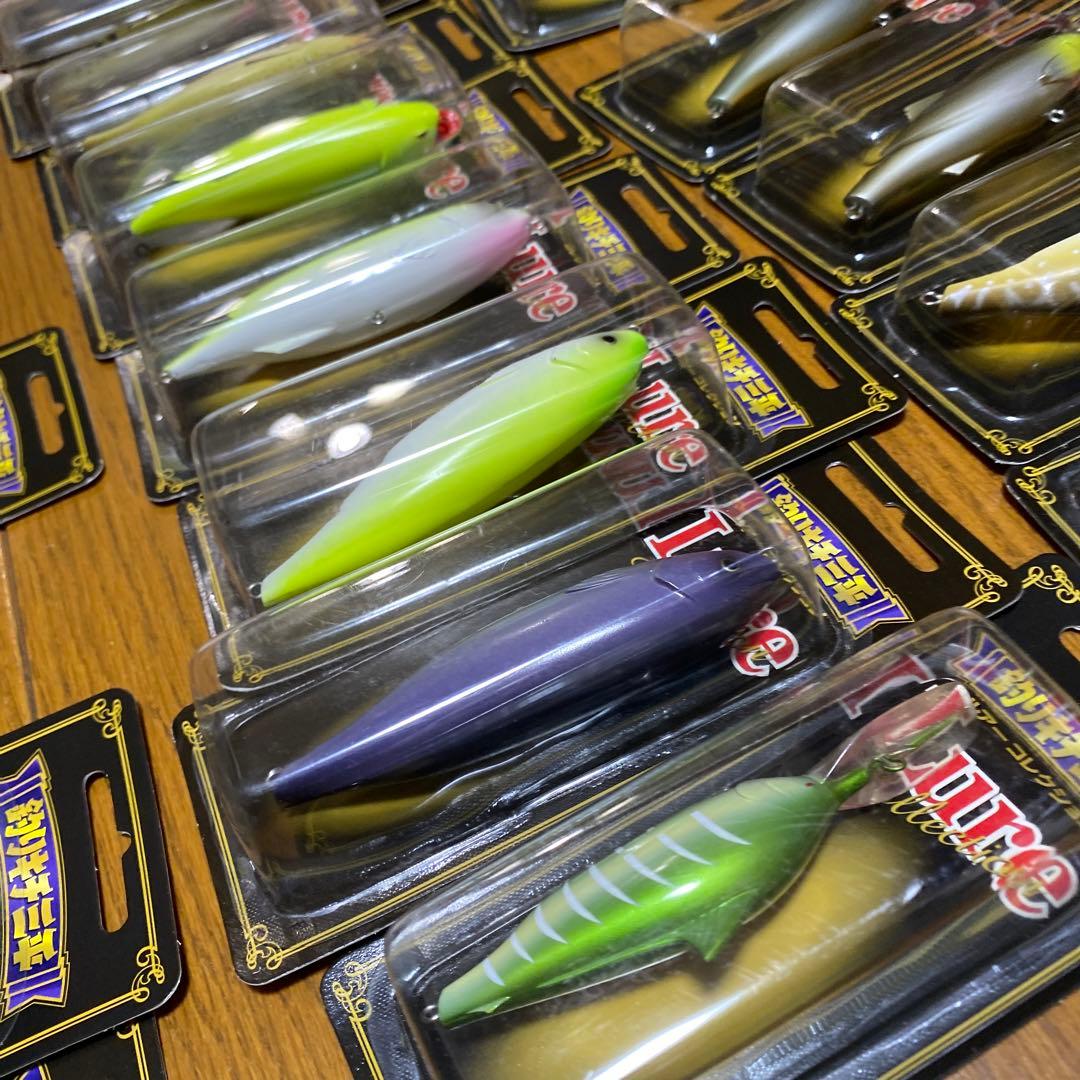 釣りキチ三平ルアーコレクション21個セット シークレット含ディーラーボックス付き