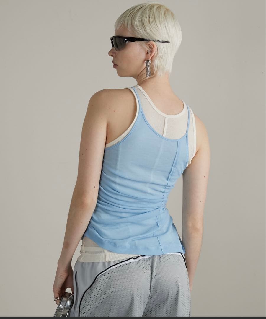 【PRANK PROJECT】ガーゼレイヤードタンクトップ