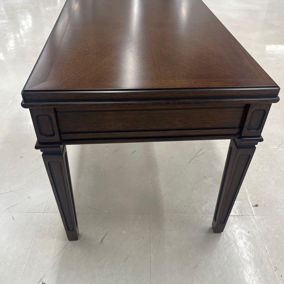 ①マルニ木工　地中海ロイヤル　引き出し付きサイドテーブル