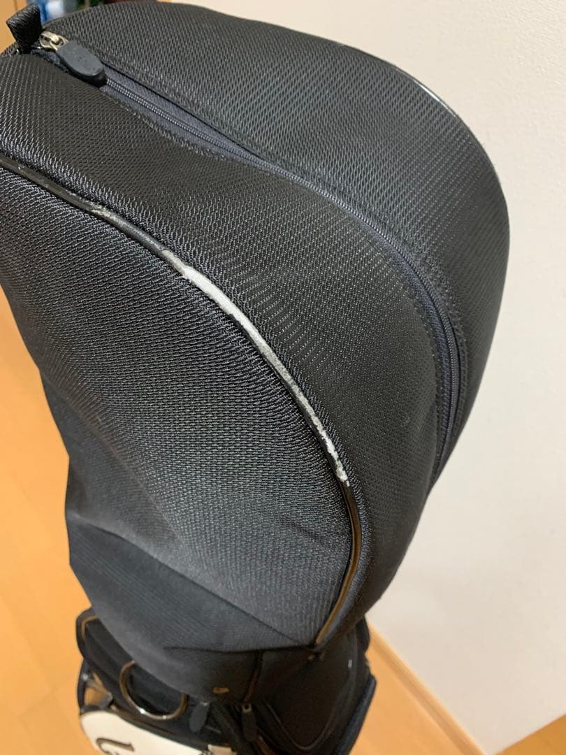 Titleist キャディバッグ 黒/白 ロゴ入り