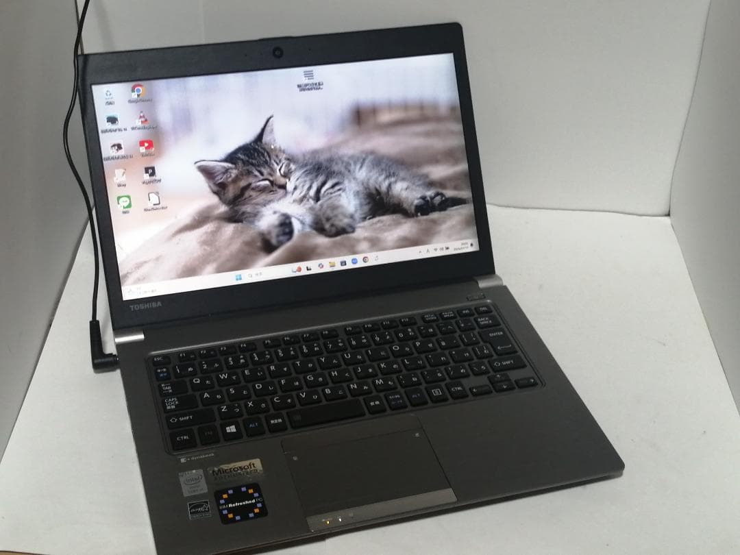 A022Windows11東芝ノートパソコン爆速SSDメモリ8Goffice互換