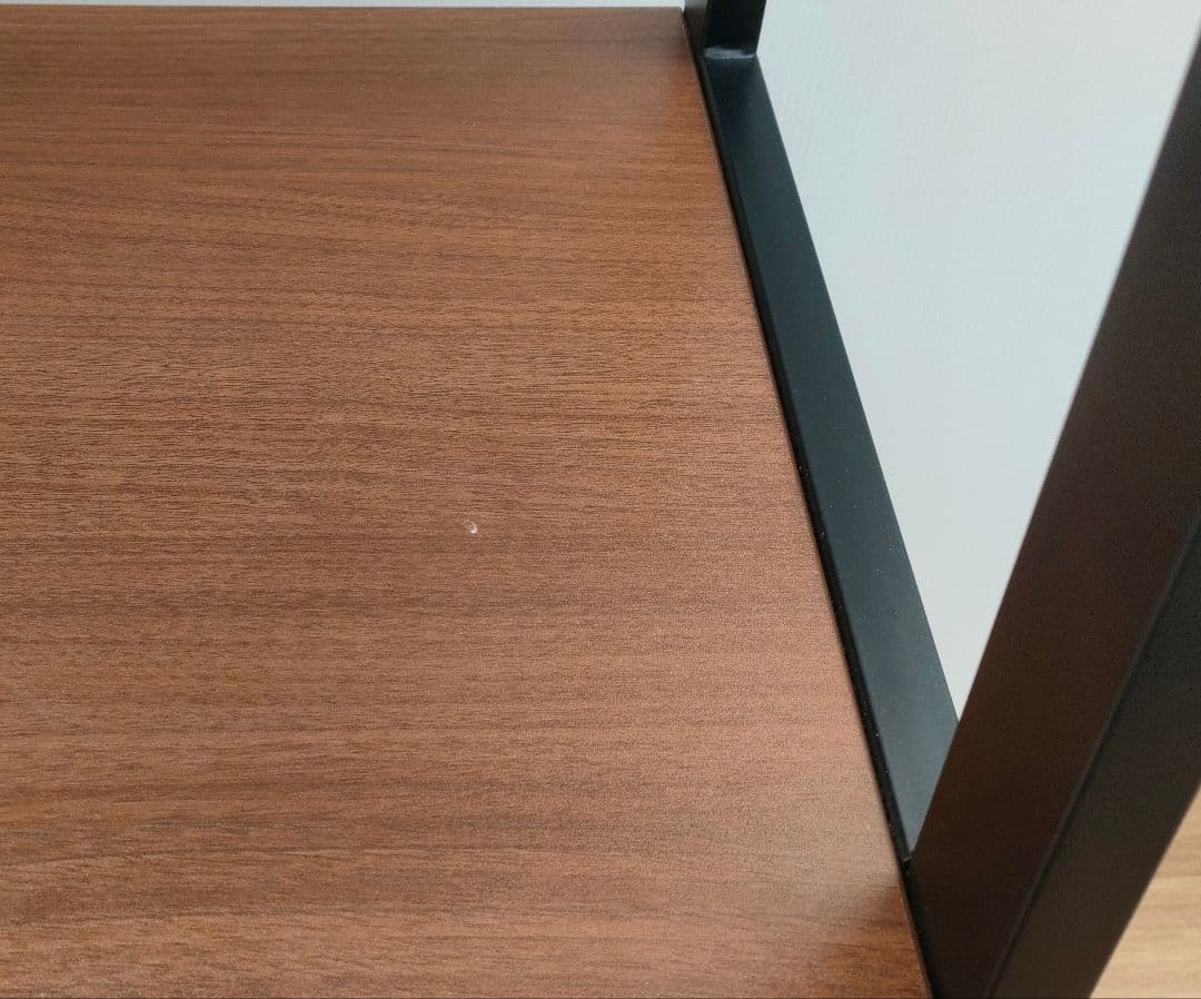 [美品！]ニトリ 省スペースデスク(RB001 93 MBR)