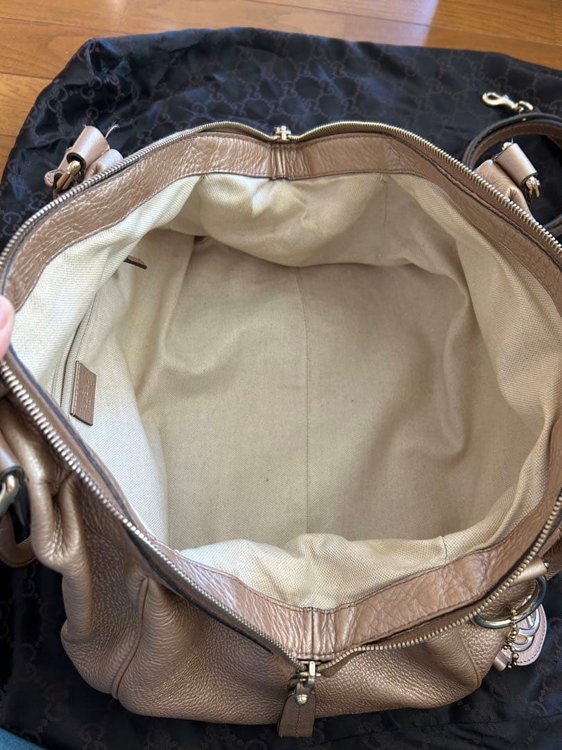 お値下げ：GUCCIスーキーミニボストンバック