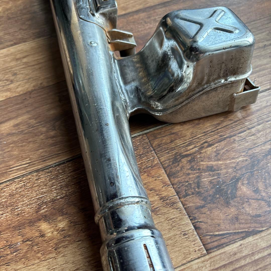 SR400 マフラー　3GW-14711 凹みあり