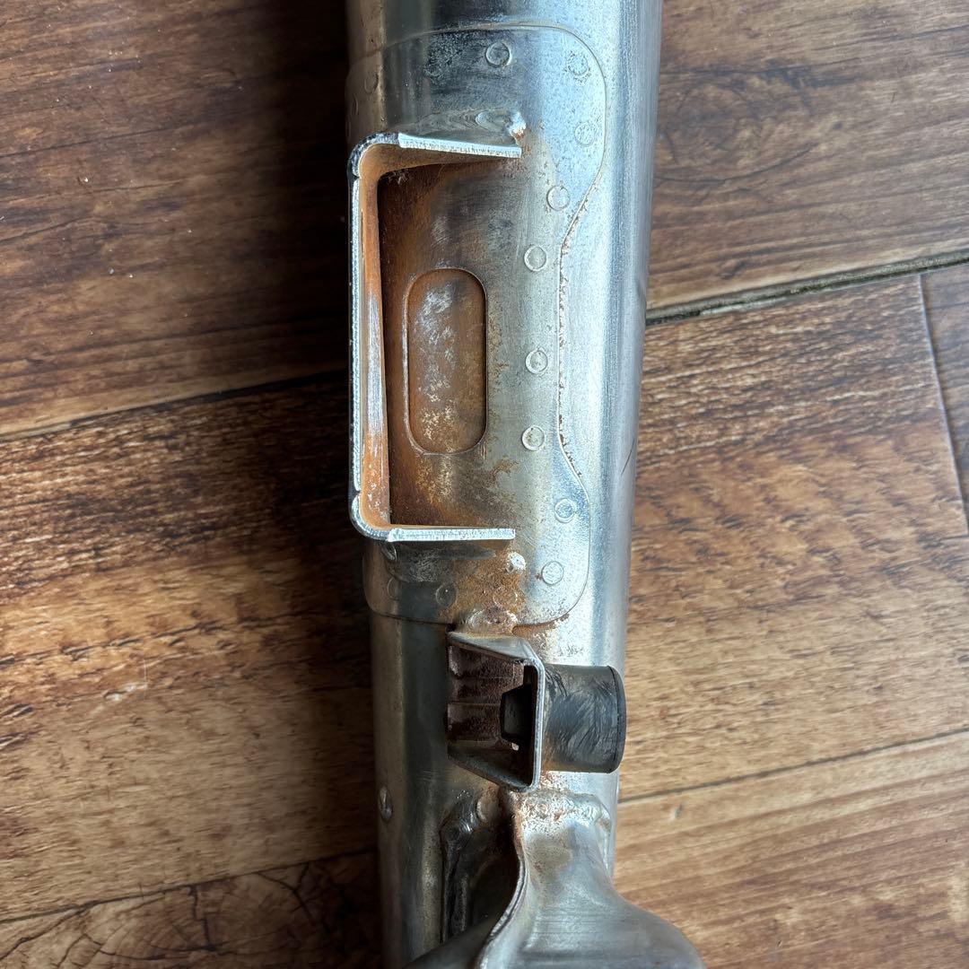 SR400 マフラー　3GW-14711 凹みあり