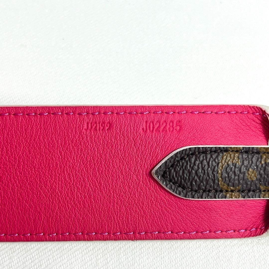 ルイヴィトン ショルダーストラップ モノグラム PVC ブラウン