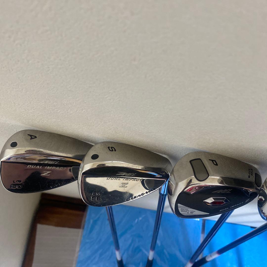 ゴルフクラブTSURUYA AXEL DUAL IMPACT Z LM 7本