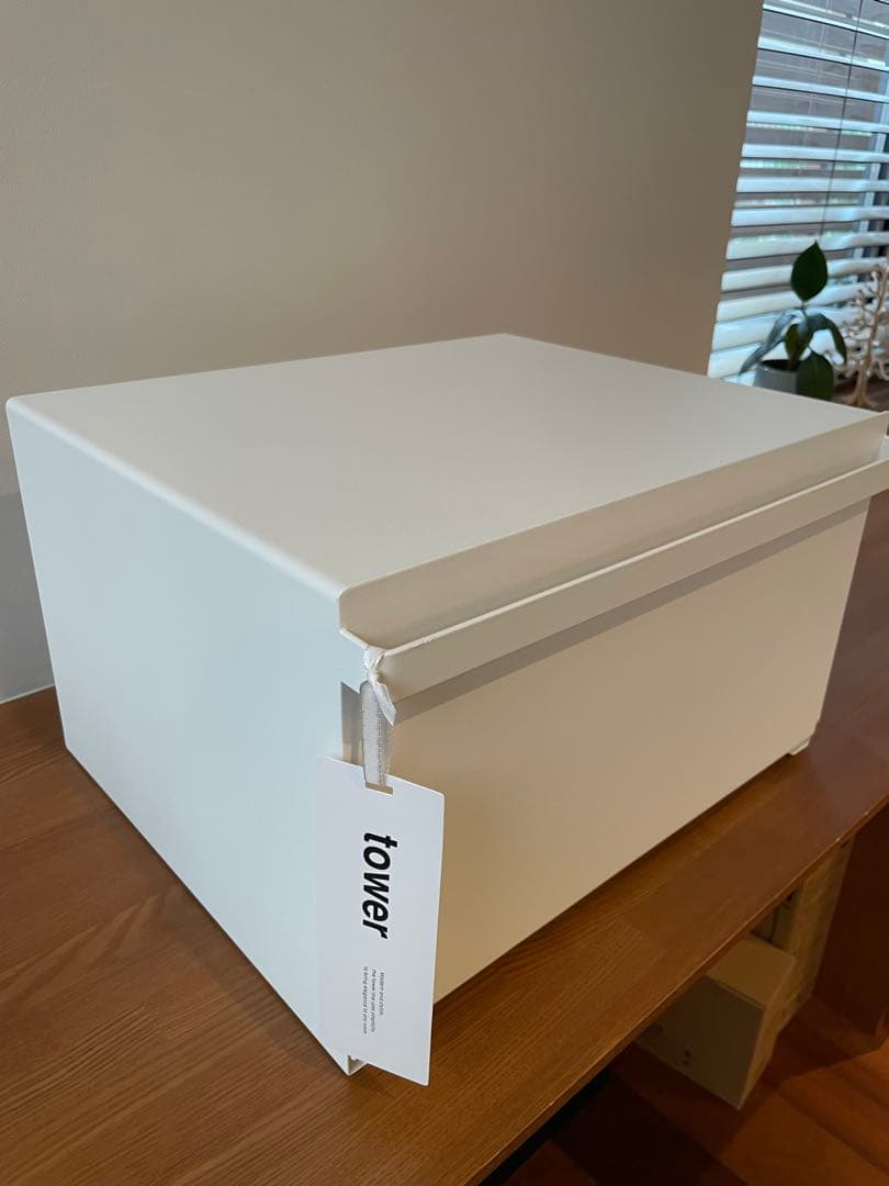 tower ブレッドケース　ホワイト　収納ケース04352