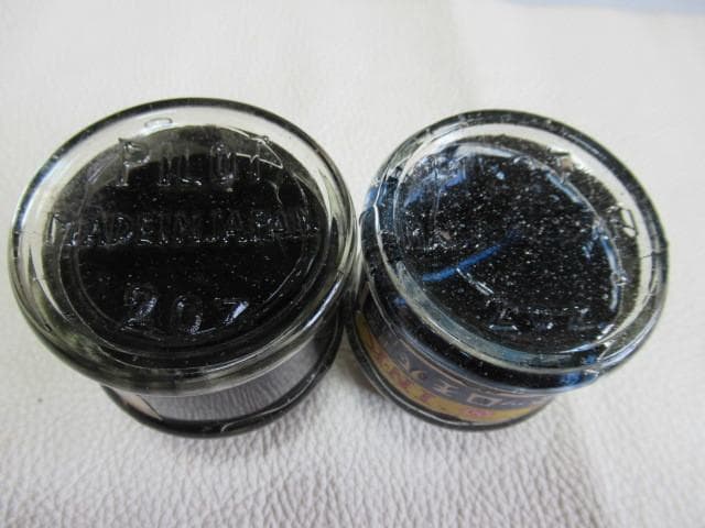 未使用昭和15年頃◆パイロット『並木製作所』ラベル付インク瓶2本「ブルーブラック