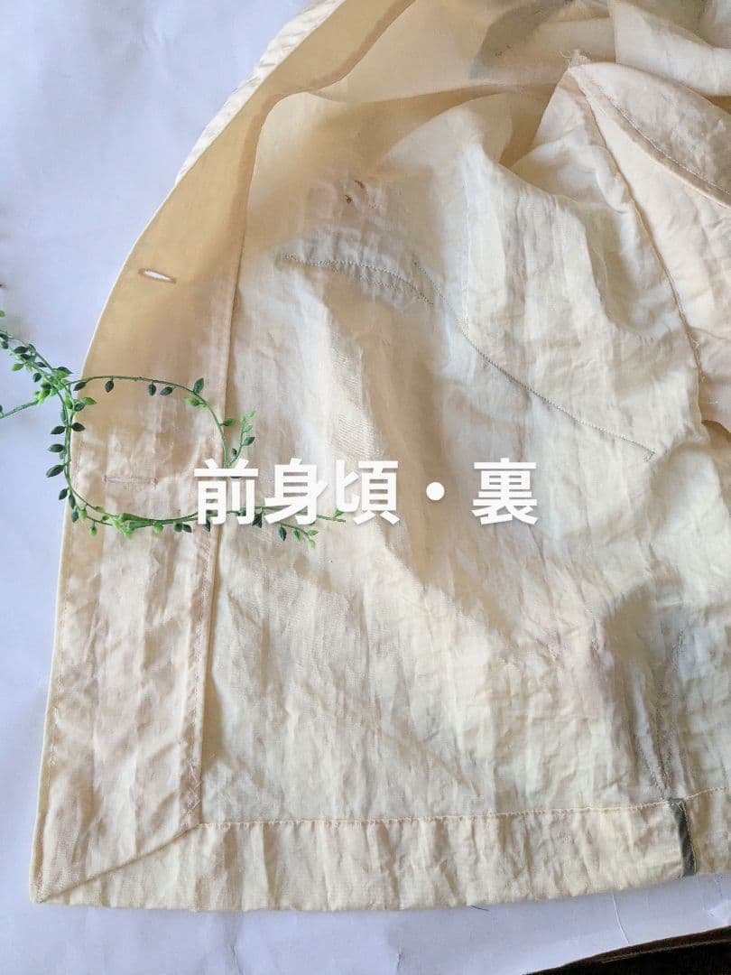 ポテチーノ❤お花（後にも花）　可愛い❤レインコート　ナイロン