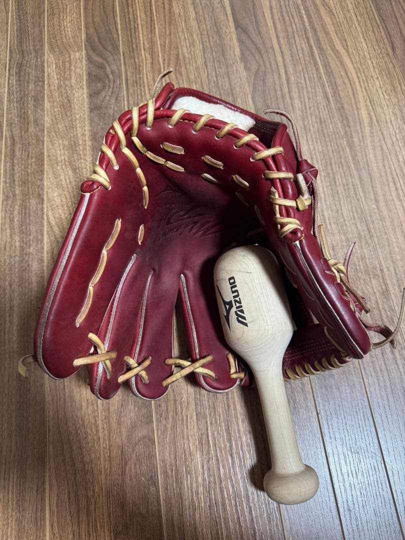【良型】ミズノプロ　クラシック　軟式内野手　グローブ