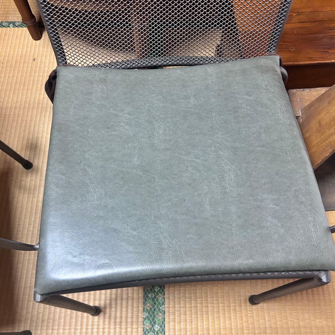 RESTAREA ラスティアームチェア RUSTY メタルメッシュ 2脚セット