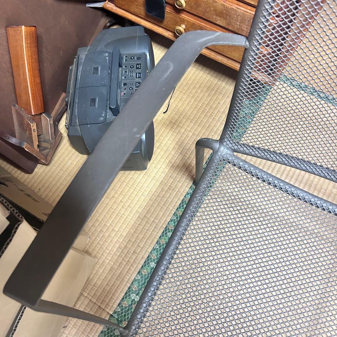 RESTAREA ラスティアームチェア RUSTY メタルメッシュ 2脚セット