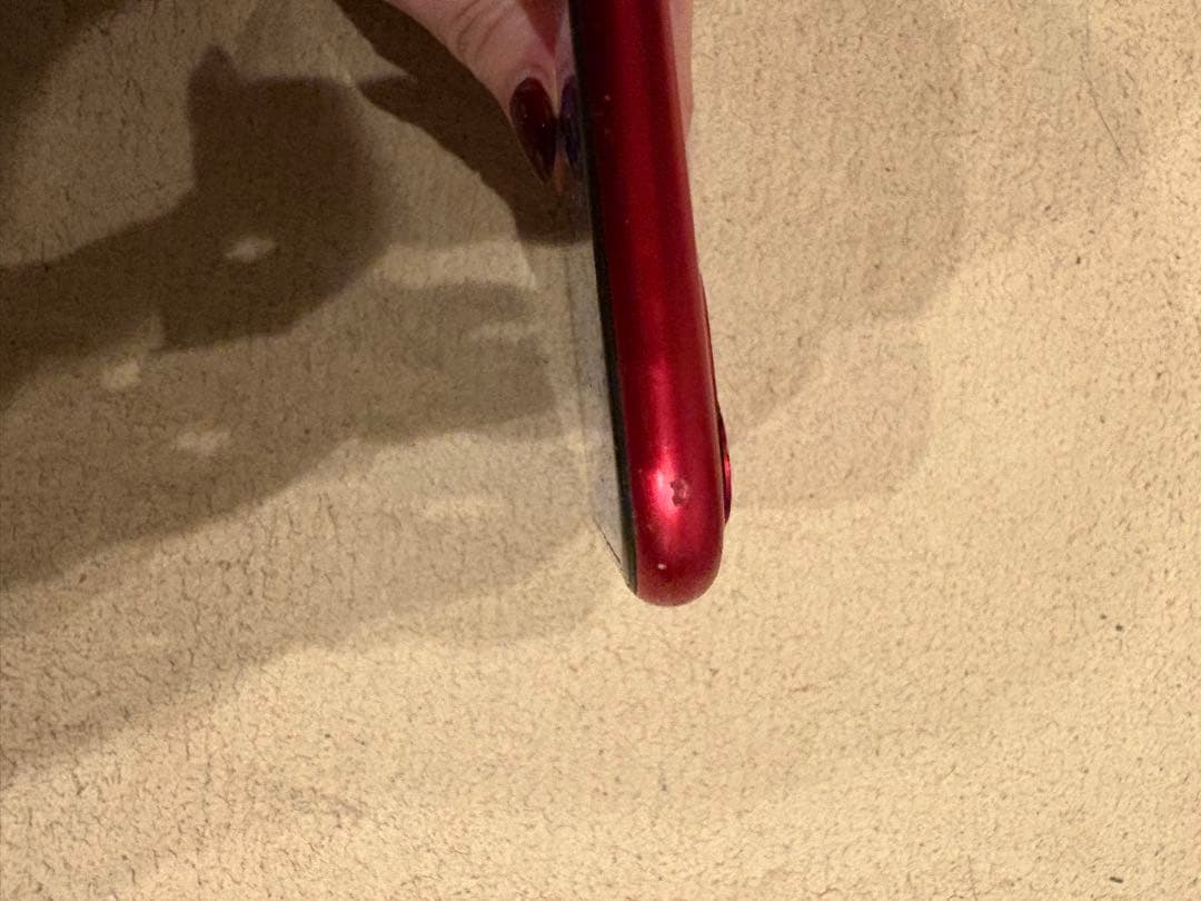 iPhone11 RED 128GB 画面割れ　ジャンク品