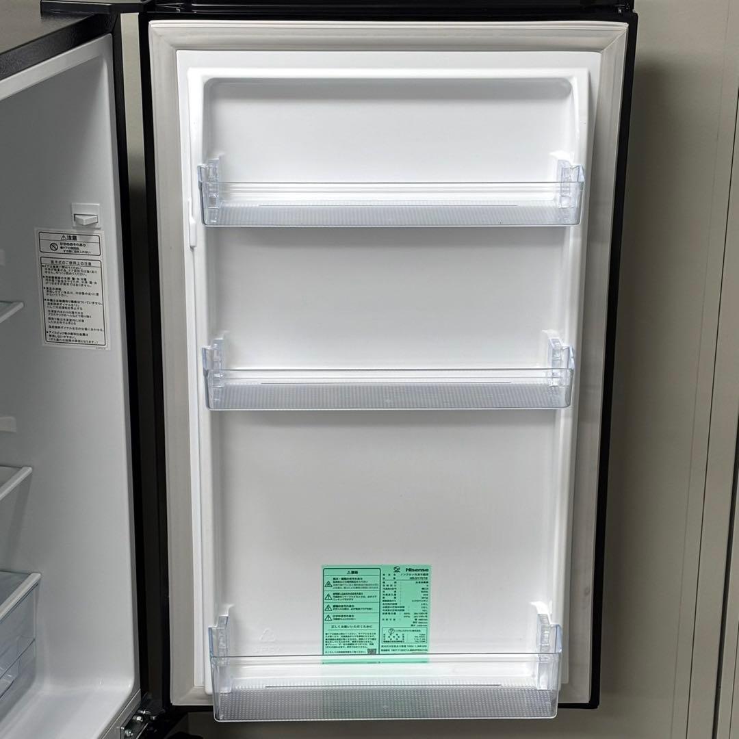 ♪送料込！設置対応◎2024ハイセンス 175L 冷凍冷蔵庫 HR-D1701B