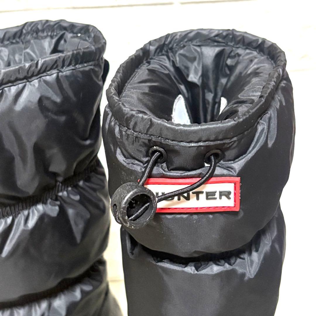未使用級 ハンター スノーブーツ オリジナルスノーキルト ビブラムソール