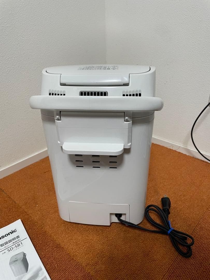 未使用近いパナソニック 20年製 ホームベーカリー1斤タイプ 20オートメニュー