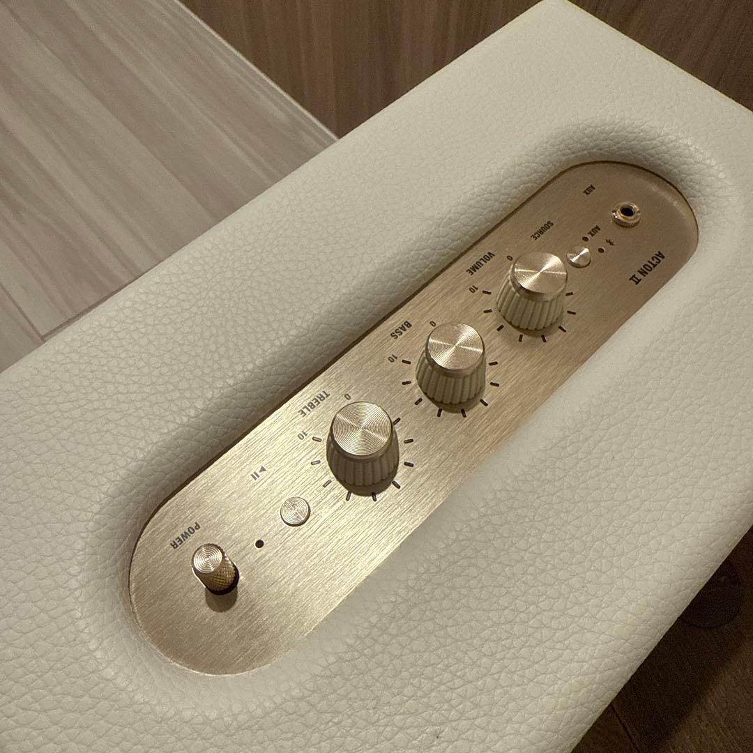 【美品】Marshall ワイヤレススピーカー ホワイト