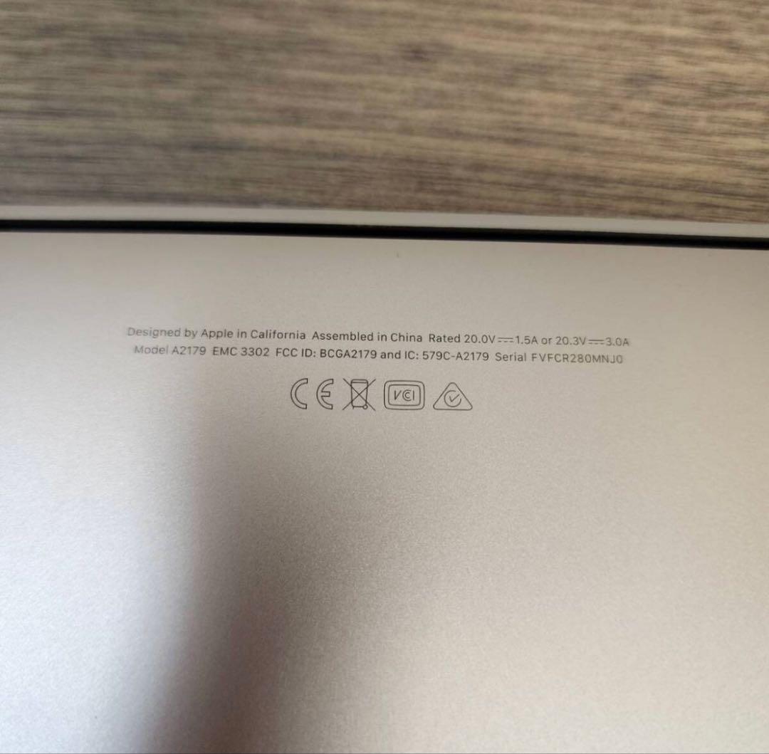 MacBook Air 13インチ 2020 Core i3 16GB