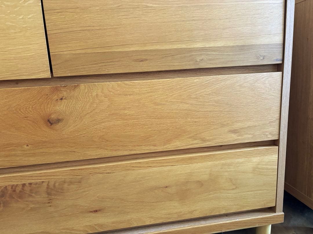 日本製 OCTA オクタ ローチェスト 幅110センチ 北欧調